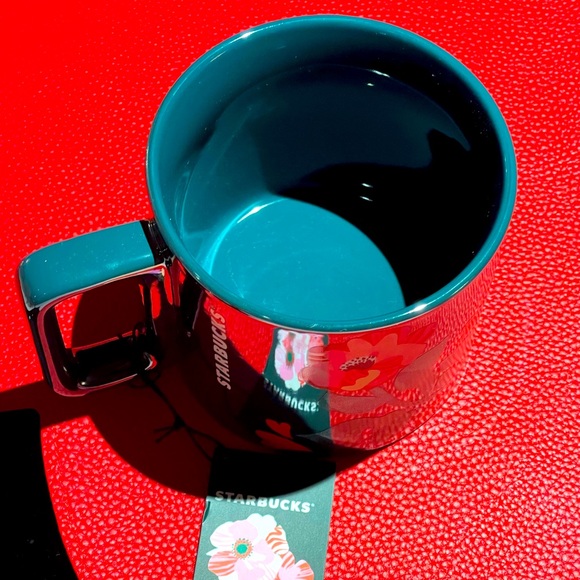 ✨NWT🌸Starbucks 2024 Valentines Rosamundi Floral Love Hearts 🩷Ceramic Mug - Picture 5 of 6